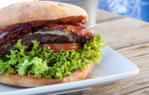 Burger aus dem Bistro Freimann