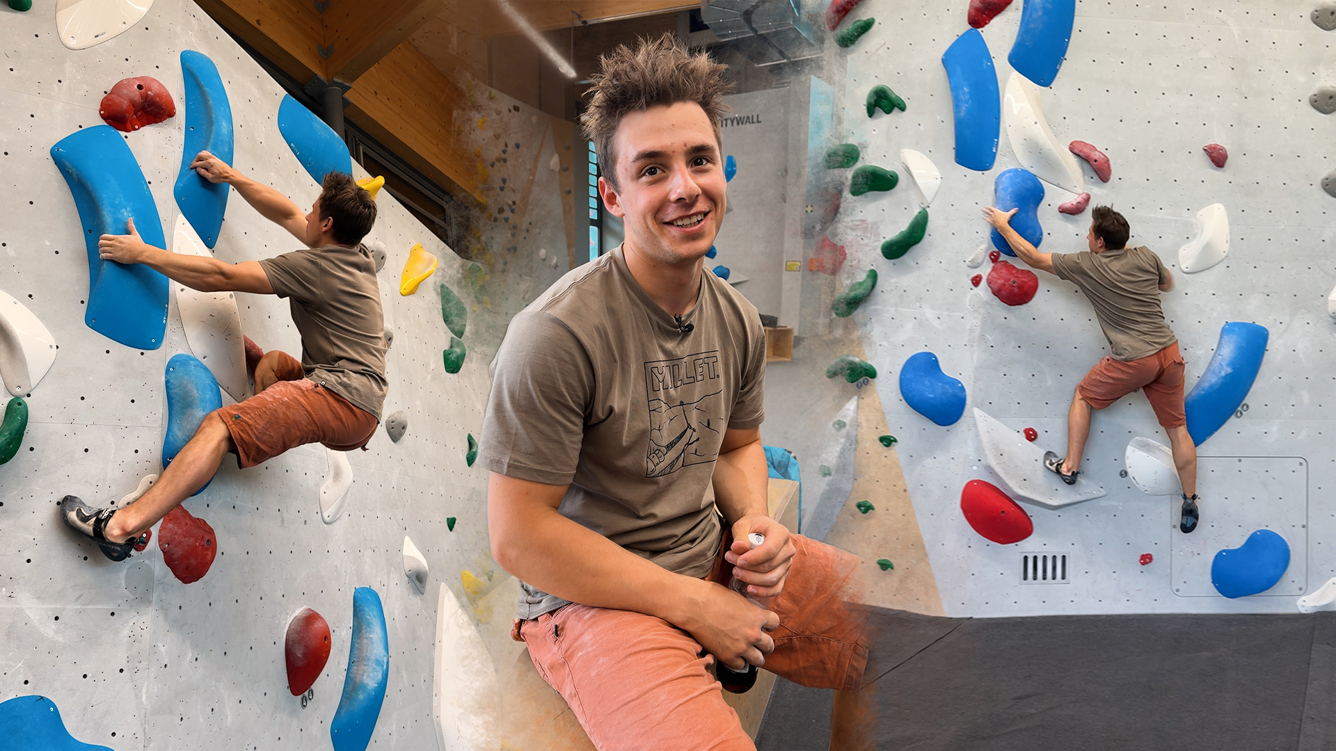 Rahphi versucht den blauen Level 6 Boulder – Schwierigkeit 7