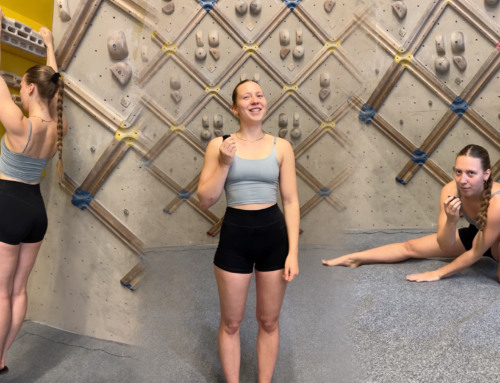 Matildas Aufwärmroutine zum Bouldern / Klettern